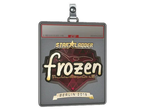 Sticker Slab | frozen (Gold) | Berlin 2019