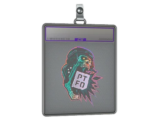 Sticker Slab | PTFO (Holo)