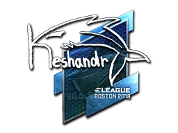 Sticker | keshandr (Foil) | Boston 2018