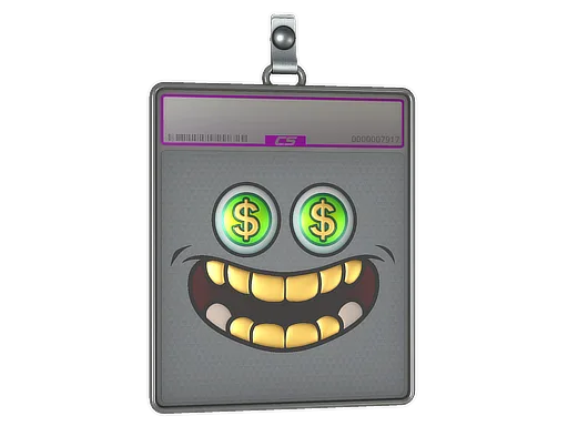 Sticker Slab | Gold Teef (Foil)