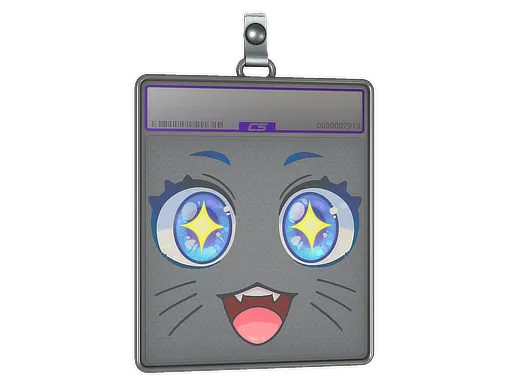 Sticker Slab | Kawaii Eyes (Glitter)