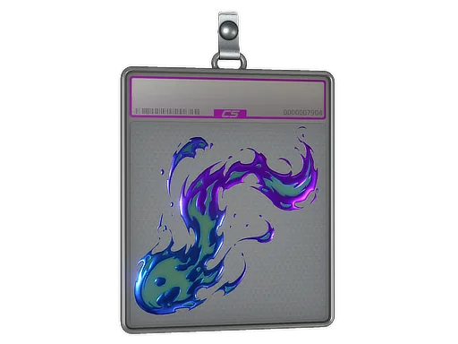 Sticker Slab | Winding Scorch (Foil)