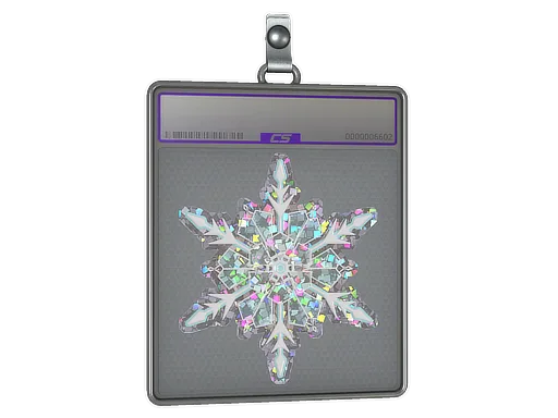 Sticker Slab | Snowfall (Glitter)