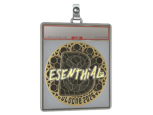 Sticker Slab | esenthial (Gold) | Cologne 2026