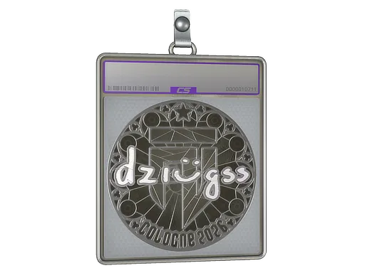 Sticker Slab | dziugss (Foil) | Cologne 2026