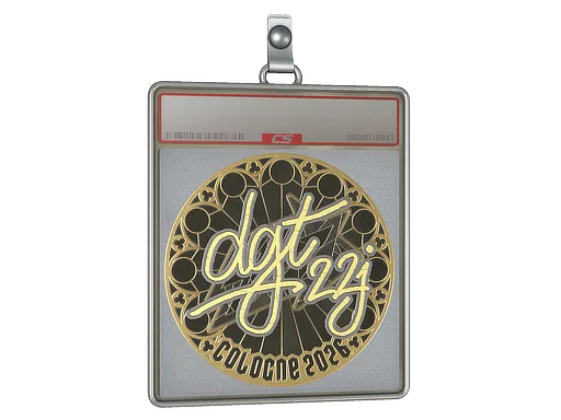 Sticker Slab | dgt (Gold) | Cologne 2026