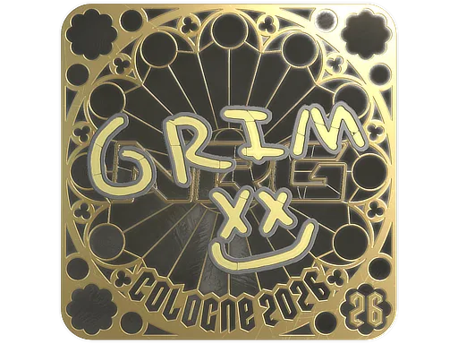 Sticker | Grim (Gold, Ranked) | Cologne 2026