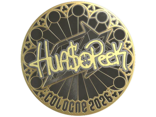Sticker | HUASOPEEK (Gold) | Cologne 2026