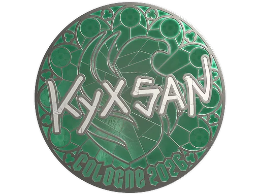Sticker | kyxsan (Foil) | Cologne 2026