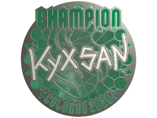 Sticker | kyxsan (Foil, Champion) | Cologne 2026