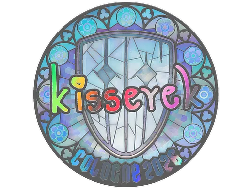 Sticker | kisserek (Holo) | Cologne 2026