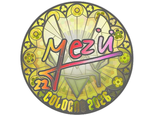 Sticker | mezii (Holo) | Cologne 2026
