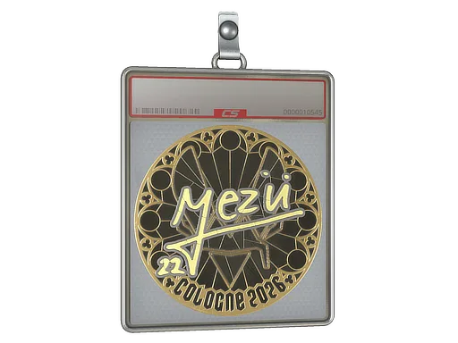 Sticker Slab | mezii (Gold) | Cologne 2026