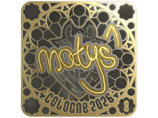 Sticker | MATYS (Gold, Ranked) | Cologne 2026