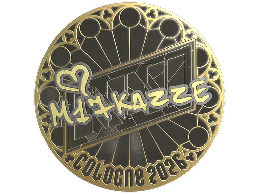 Sticker | makazze (Gold) | Cologne 2026
