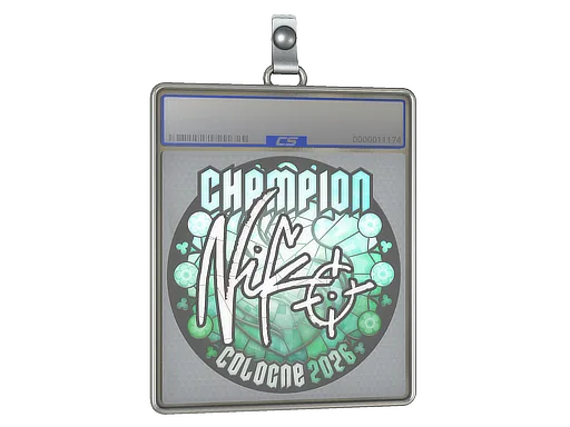 Sticker Slab | NiKo (Champion) | Cologne 2026