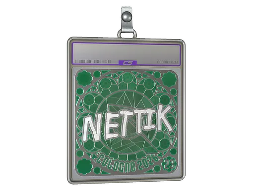 Sticker Slab | nettik (Foil, Ranked) | Cologne 2026
