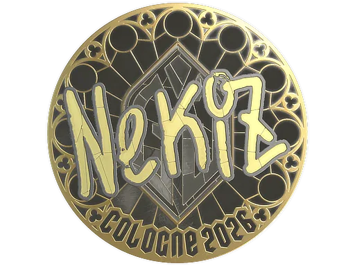 Sticker | NEKiZ (Gold) | Cologne 2026
