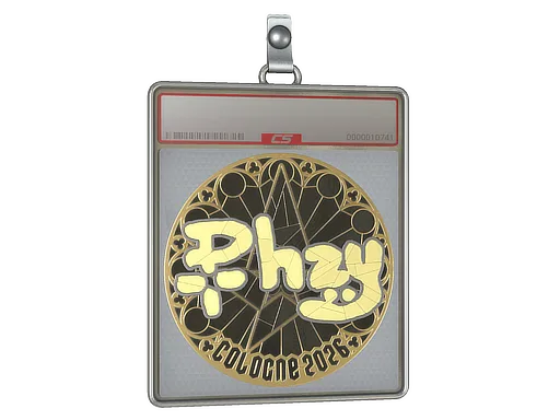 Sticker Slab | phzy (Gold) | Cologne 2026