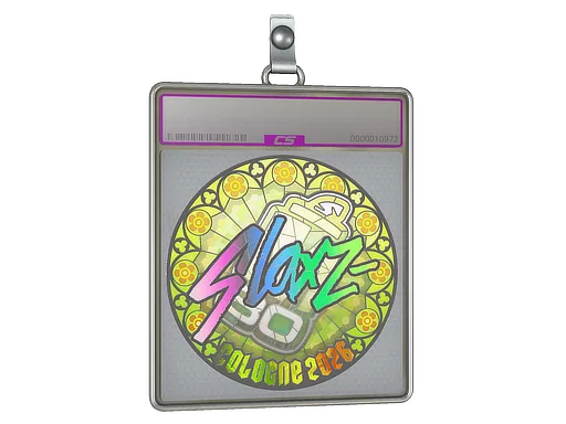 Sticker Slab | slaxz- (Holo) | Cologne 2026