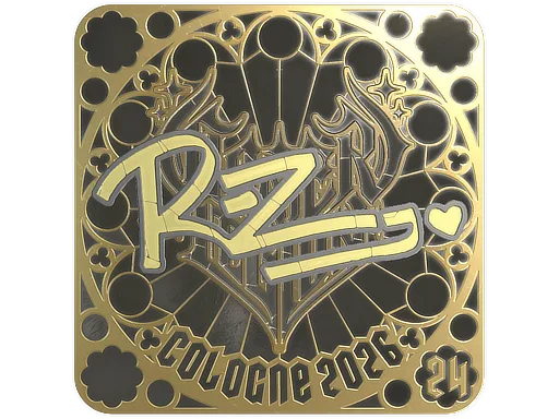 Sticker | REZ (Gold, Ranked) | Cologne 2026