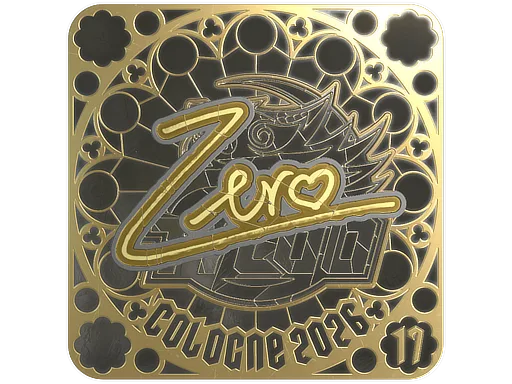 Sticker | Zero (Gold, Ranked) | Cologne 2026