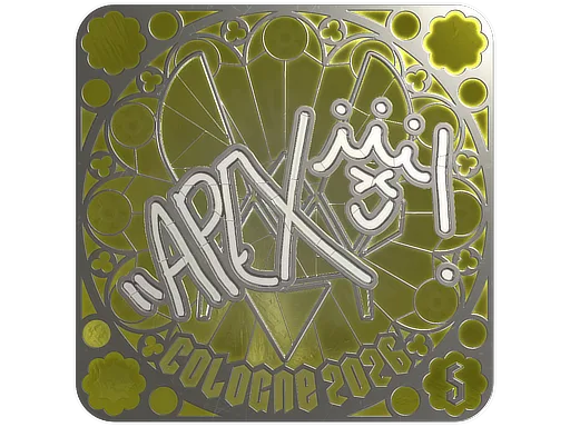 Sticker | apEX (Foil, Ranked) | Cologne 2026