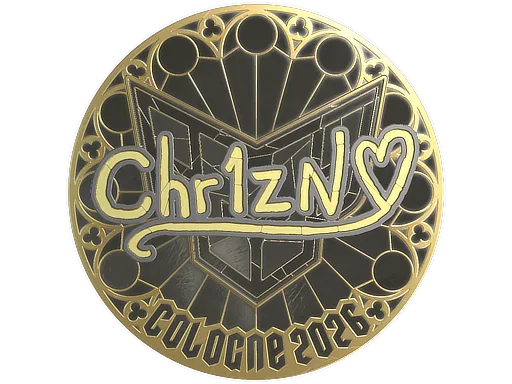 Sticker | Chr1zN (Gold) | Cologne 2026
