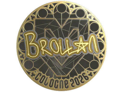 Sticker | Brollan (Gold) | Cologne 2026