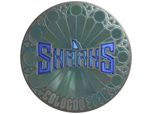 Sticker | Sharks Esports (Foil) | Cologne 2026