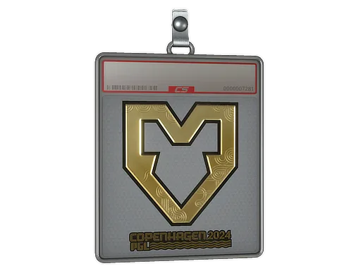 Sticker Slab | MOUZ (Gold) | Copenhagen 2024