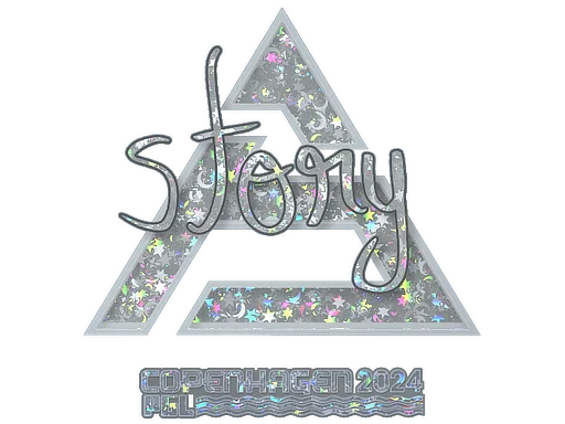 Sticker | story (Glitter) | Copenhagen 2024