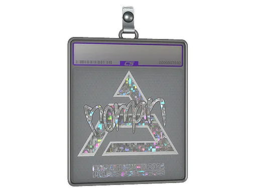 Sticker Slab | roman (Glitter) | Copenhagen 2024