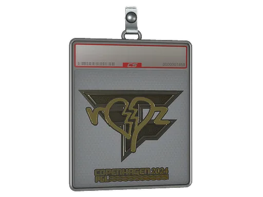 Sticker Slab | ropz (Gold) | Copenhagen 2024