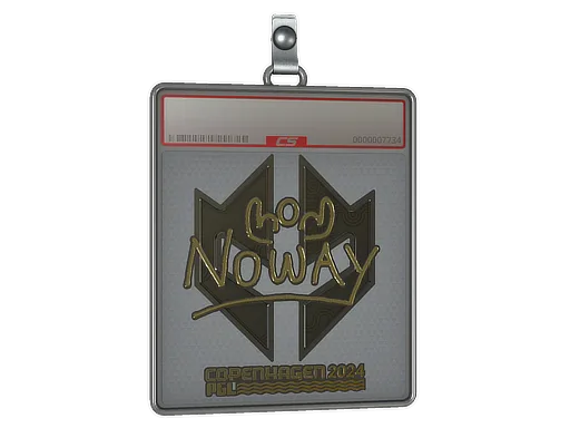 Sticker Slab | noway (Gold) | Copenhagen 2024
