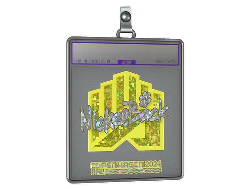 Sticker Slab | NickelBack (Glitter) | Copenhagen 2024