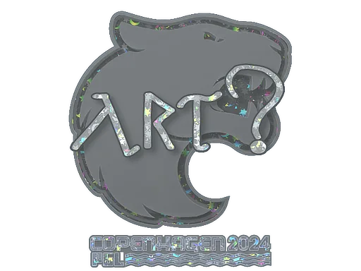 Sticker | arT (Glitter) | Copenhagen 2024