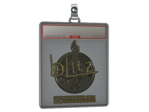 Sticker Slab | bLitz (Gold) | Copenhagen 2024