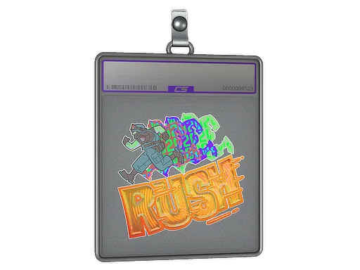 Sticker Slab | Rush 4x20 (Holo)