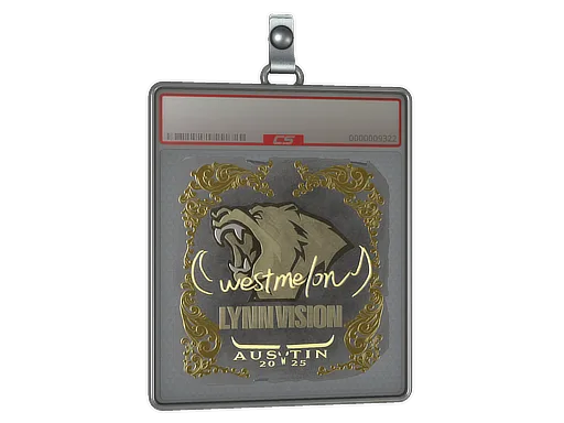 Sticker Slab | westmelon (Gold) | Austin 2025