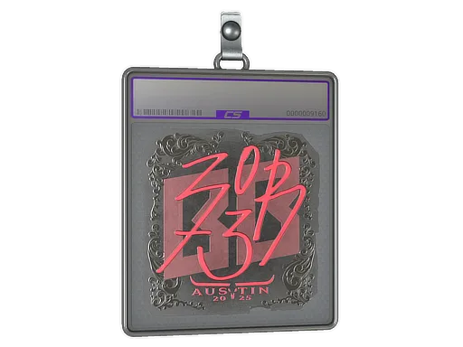Sticker Slab | zorte (Foil) | Austin 2025
