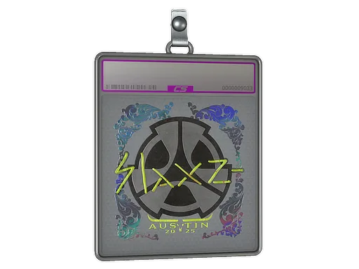Sticker Slab | slaxz- (Holo) | Austin 2025