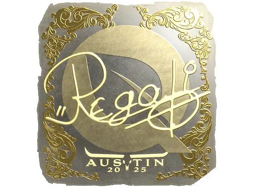 Sticker | regali (Gold) | Austin 2025
