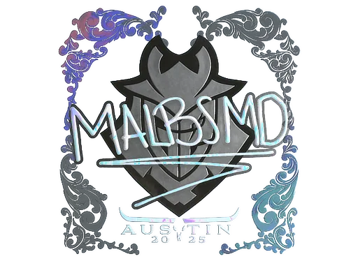 Sticker | malbsMd (Holo) | Austin 2025