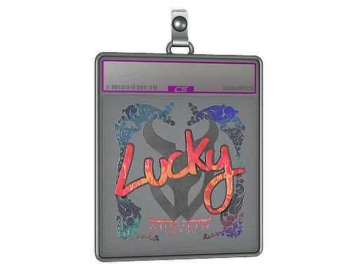 Sticker Slab | Lucky (Holo) | Austin 2025