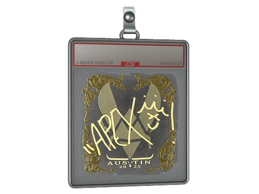 Sticker Slab | apEX (Gold) | Austin 2025