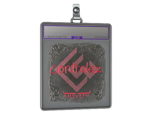 Sticker Slab | controlez (Foil) | Austin 2025