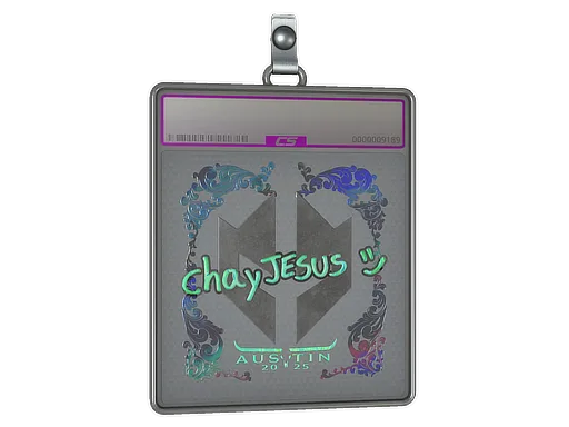 Sticker Slab | chayJESUS (Holo) | Austin 2025