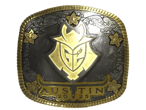 Sticker | G2 Esports (Gold) | Austin 2025