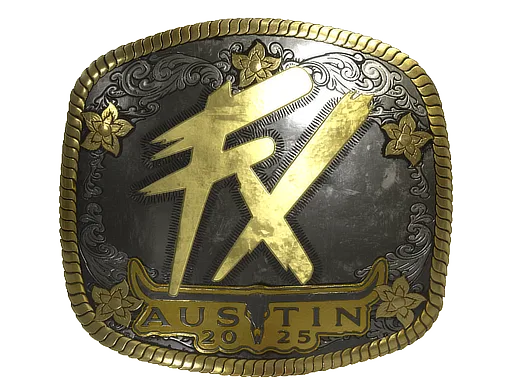 Sticker | Fluxo (Gold) | Austin 2025